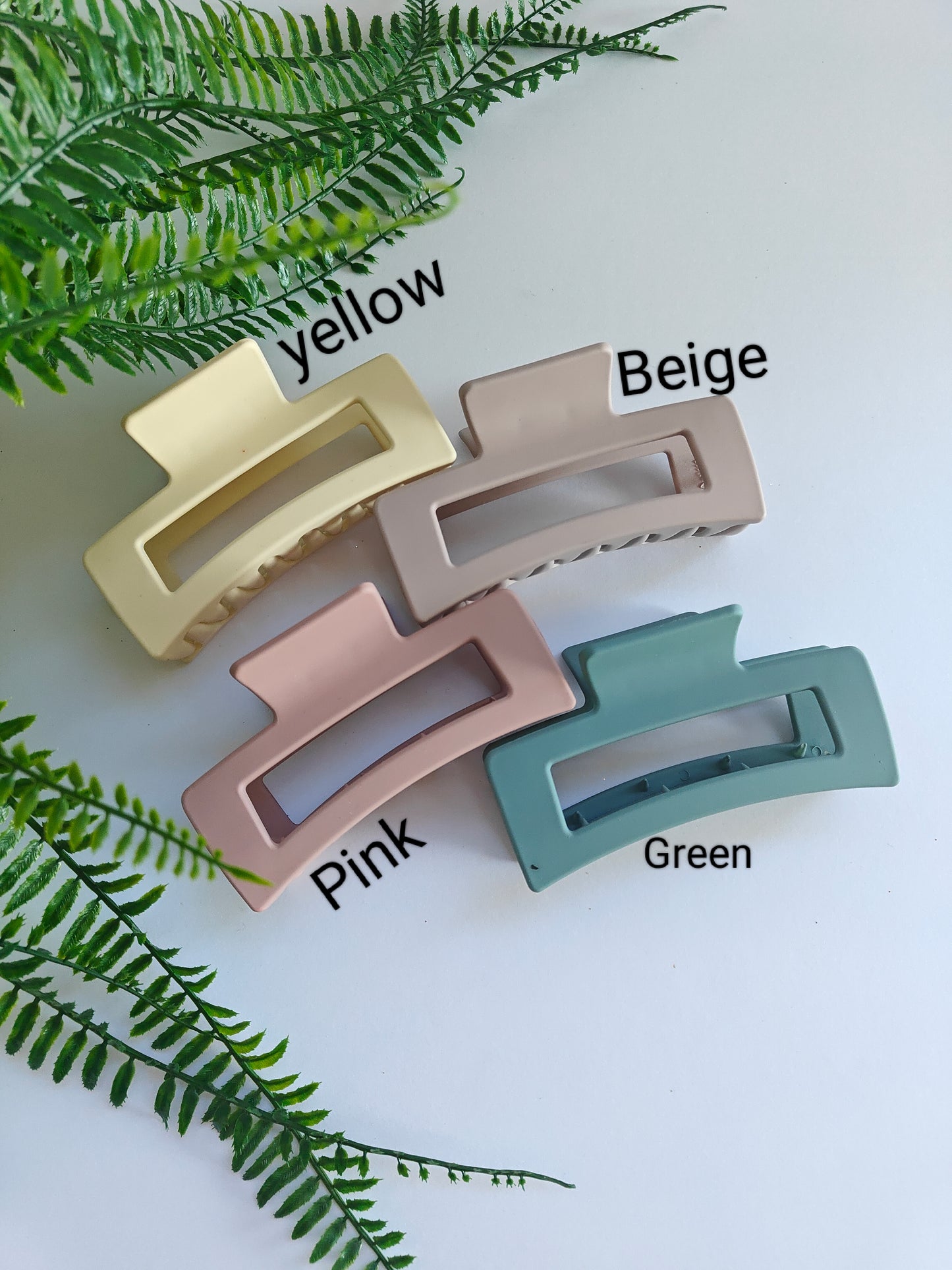 Large Hair Claw Clips (Matte)