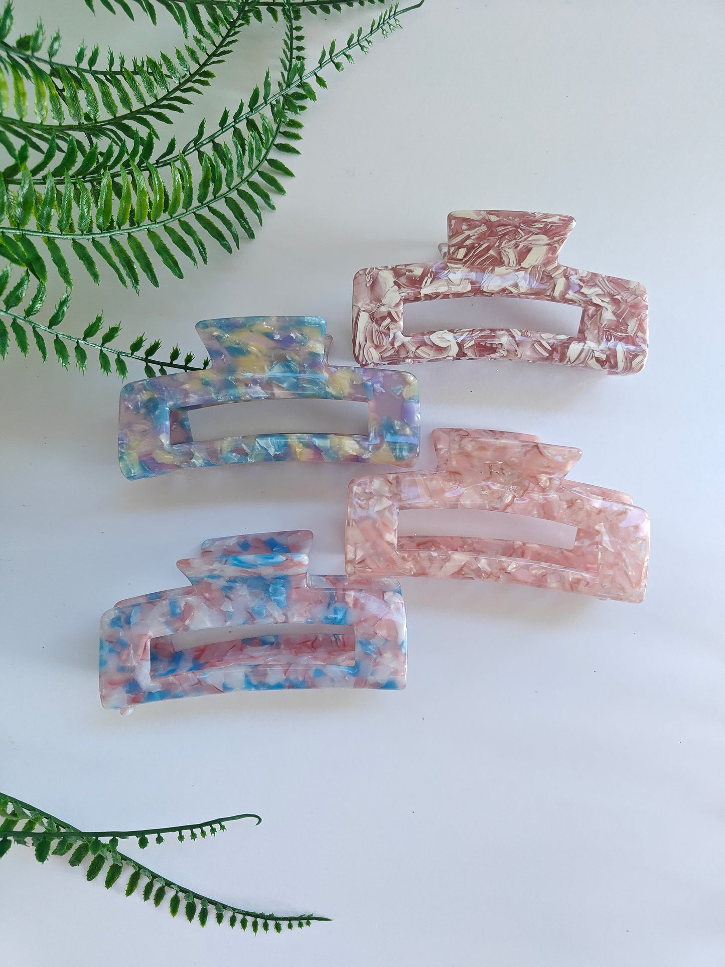 Claw Hair Clips (pattern)