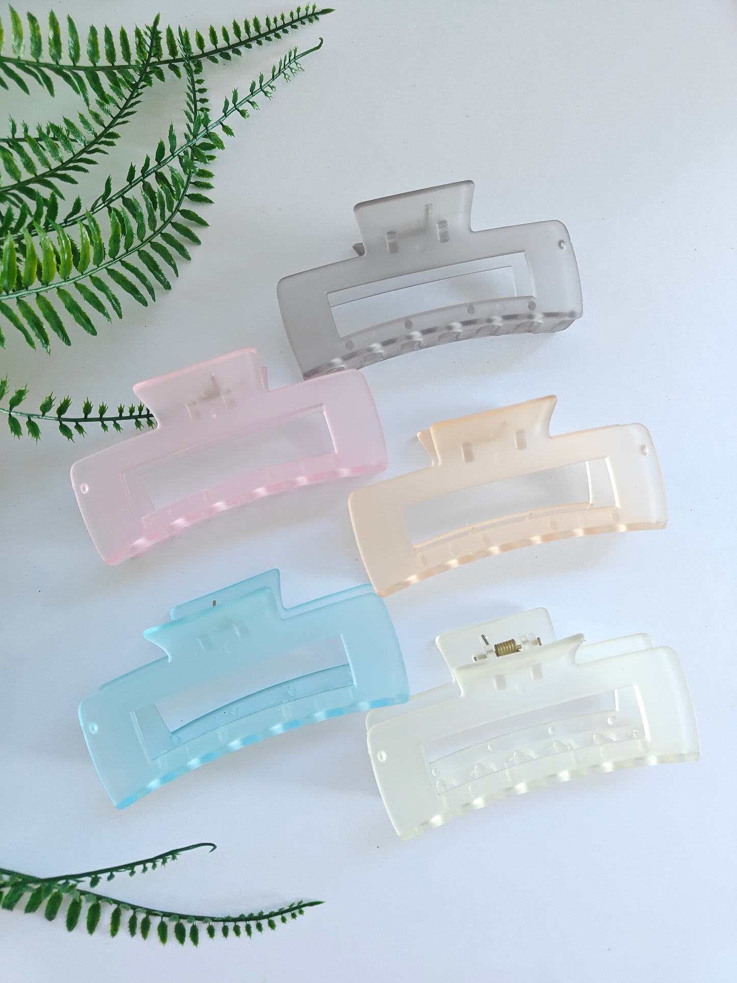 Claw Hair Clips (transparent)