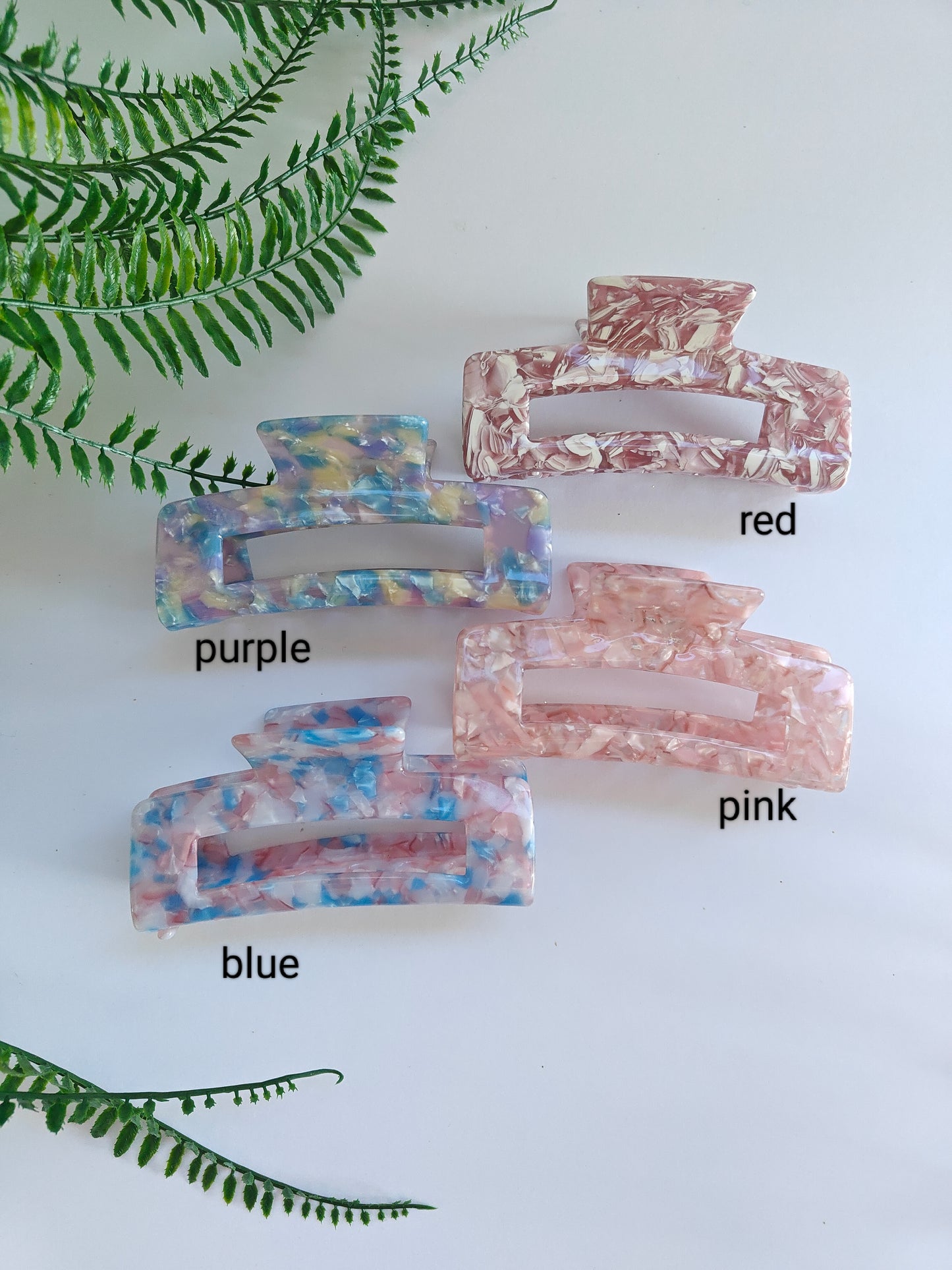 Claw Hair Clips (pattern)